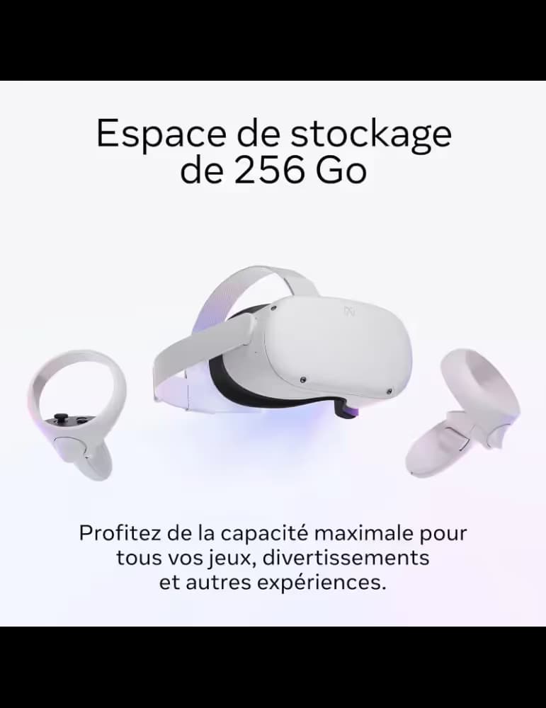 Oculus Meta Quest 2 - 256 Go