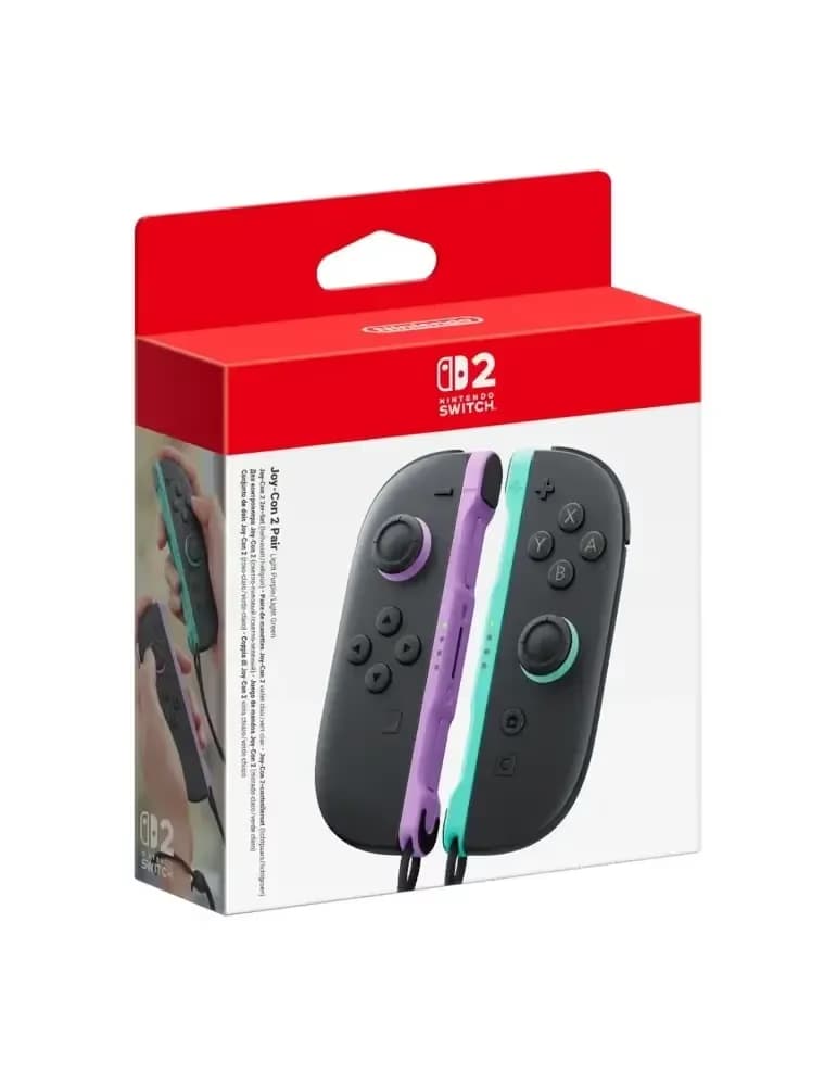 Paire de Manettes: Joy-Con 2 - Violet & Vert