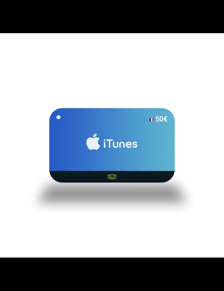 Carte iTunes 50€ - FR