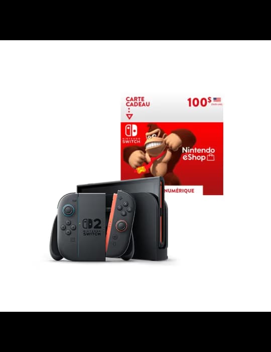 Pack Nintendo Switch 2 + 100€ eshop