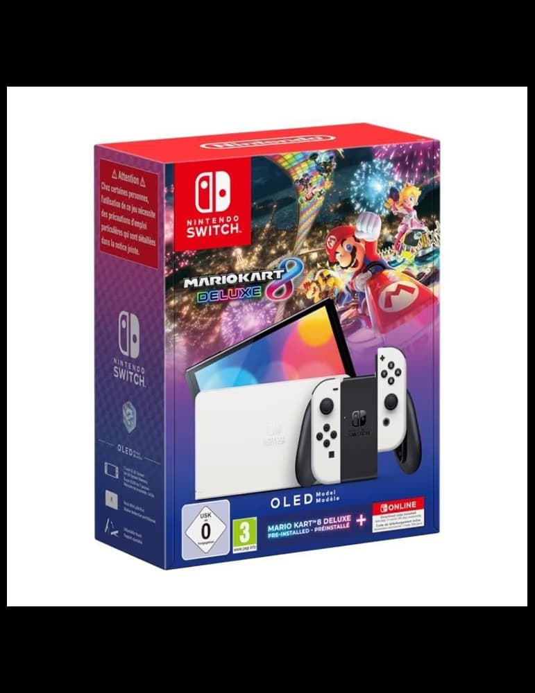 Nintendo Switch OLED: Model Mario Kart 8 Deluxe Bundle