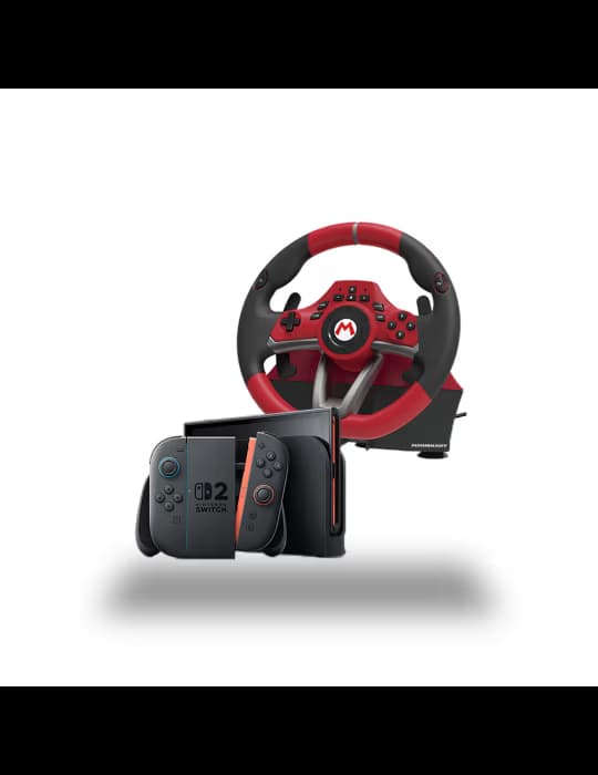 Pack: Nintendo Switch 2 + Mario Kart Racing Wheel Pro Deluxe